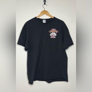 Motorcycle/Biker XTRA LARGE Laughlin Nevada Rally 2018 Moto T Shirt